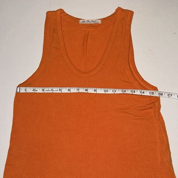 We The Free Orange Tank Top, Size XS - Picture 3 of 6